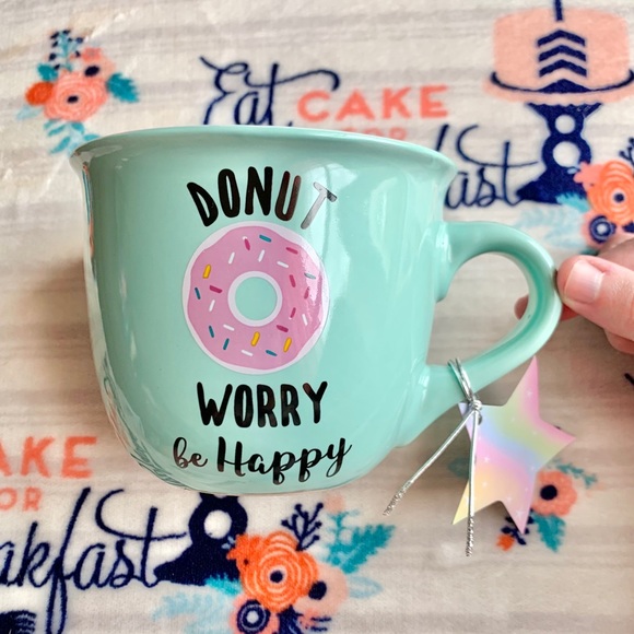 LAST 1! 🍩 Donut Worry Be Happy Donut Mug 🍩 - Picture 6 of 6
